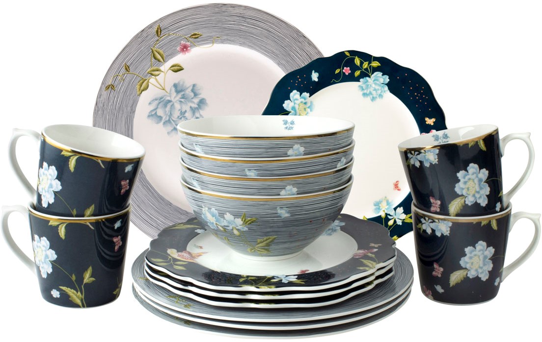 Laura Ashley Blueprint Collectables - Dinnerset 16tlg.