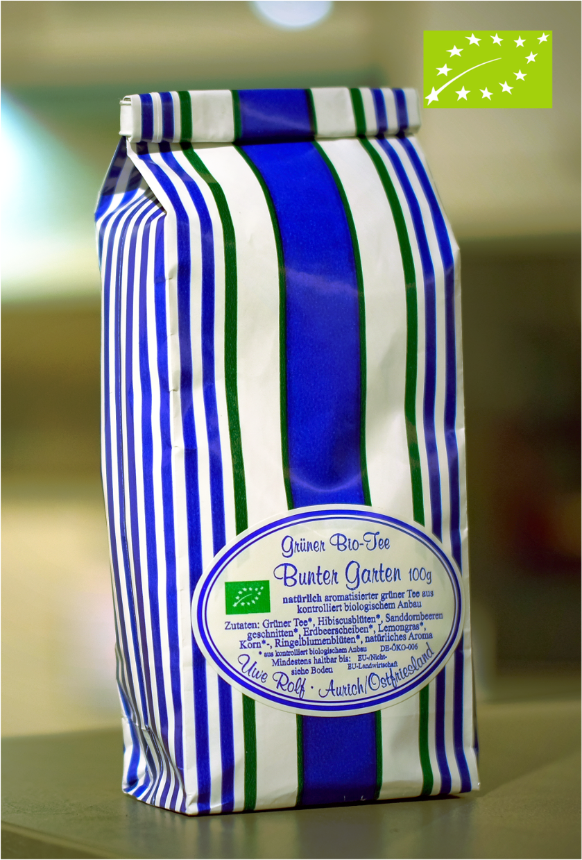 Grüner Bio-Tee "Bunter Garten"