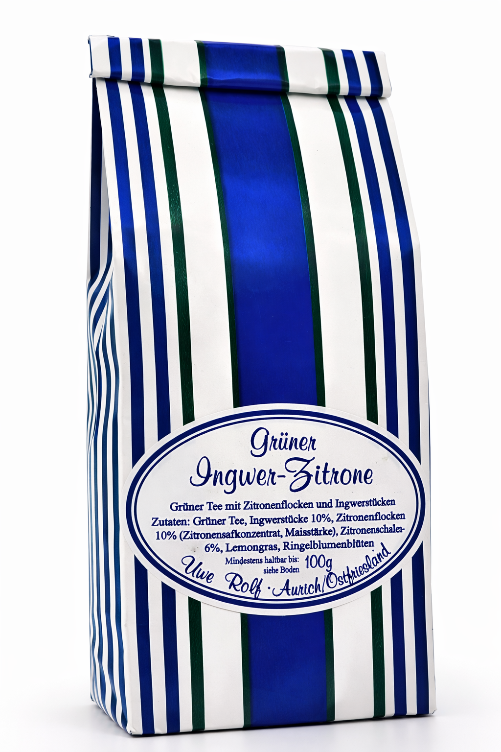 Grüner Tee Ingwer-Zitrone 100g
