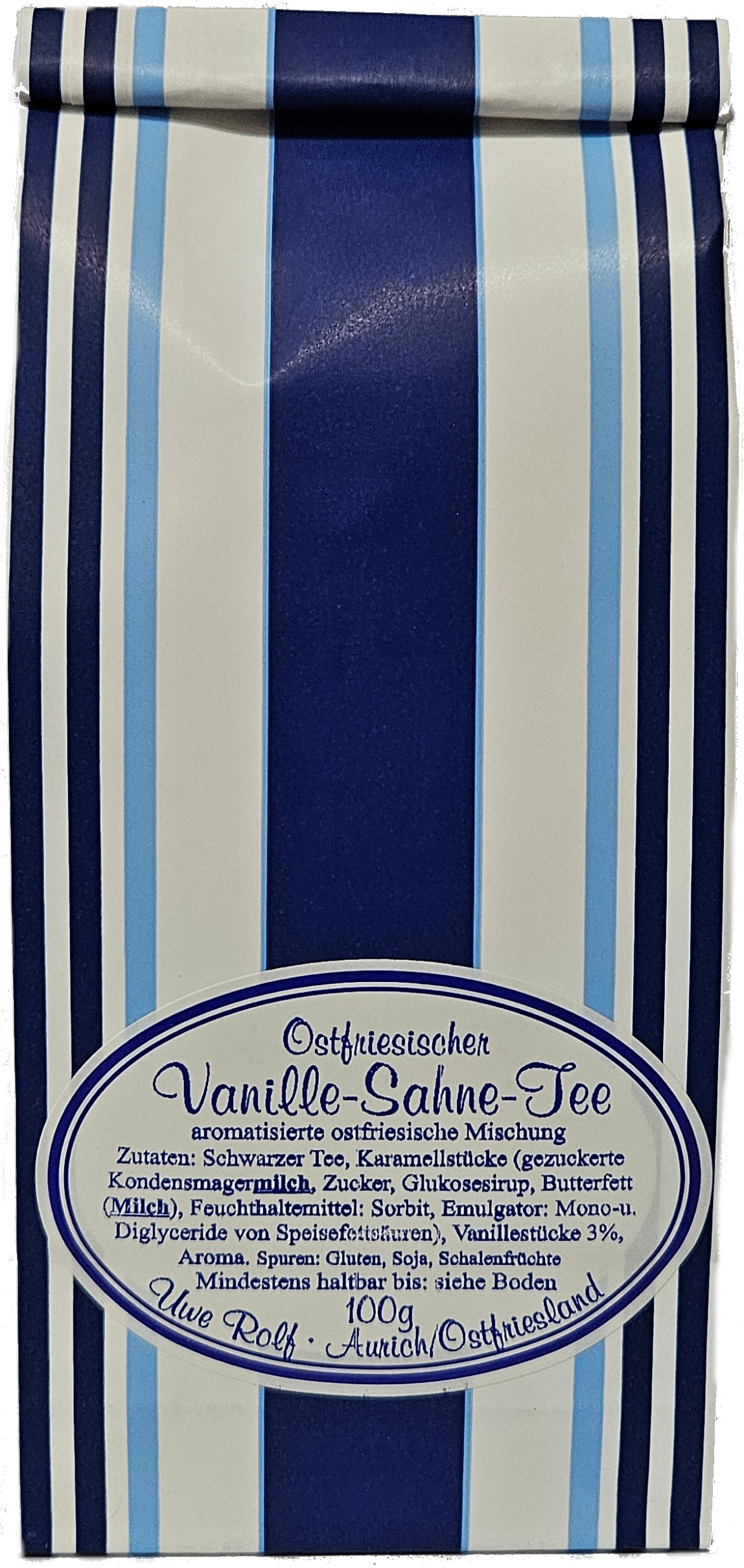 Rooibos Tee Vanille-Sahne 100g