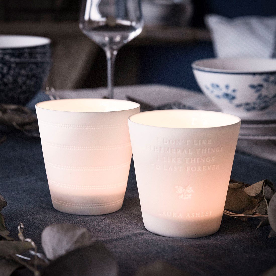 Laura Ashley Teelichthalter "i dont"