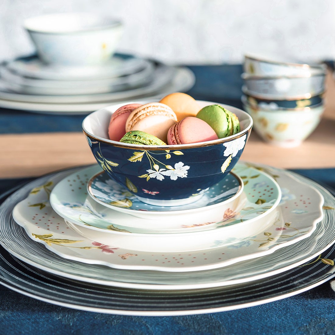 Laura Ashley Blueprint Collectables - Dinnerset 16tlg.