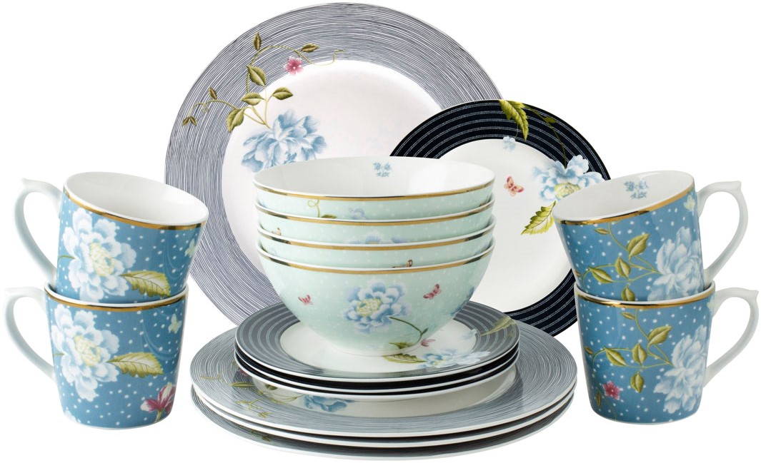 Laura Ashley Blueprint Collectables - Dinnerset2 16tlg.